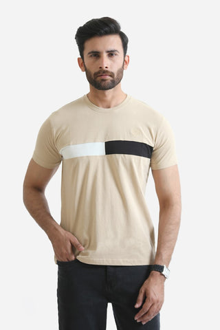 Round Neck Shirt RTNC23052-KHI