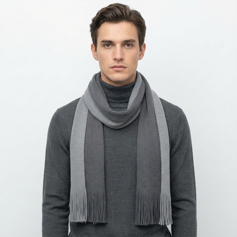 GREY SCARF