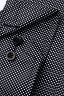 Black Patterned Dress Shirt