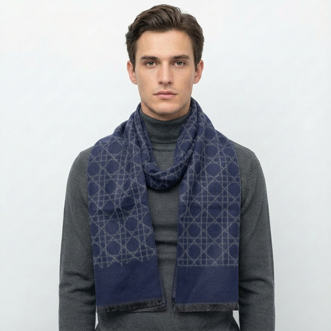 NAVY SCARF