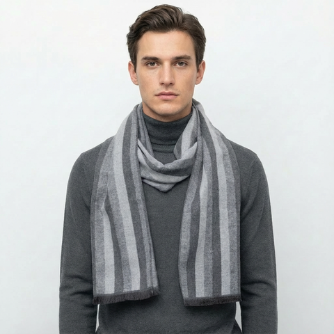 GREY SCARF