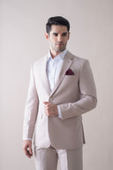 Beige Signature Suit
