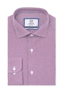 Purple Checked Dress Shirt