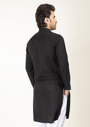 BLACK KURTA