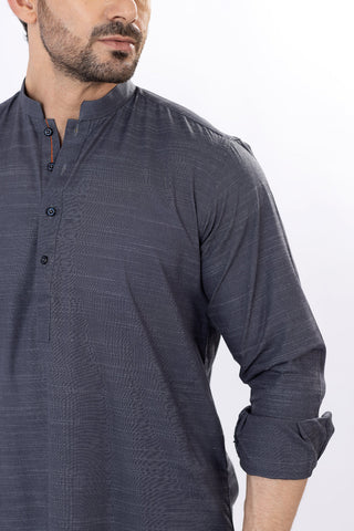 DARK GREY KURTA