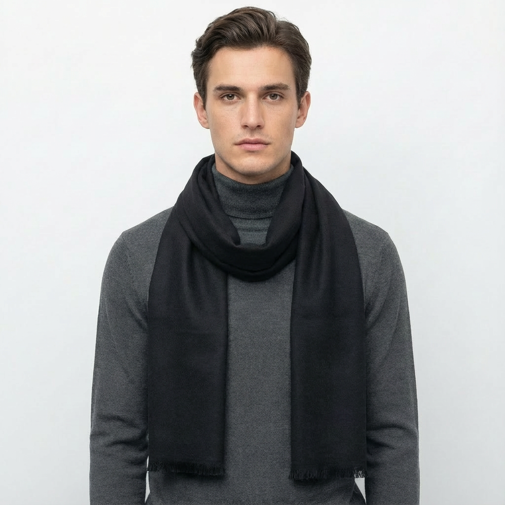 BLACK SCARF