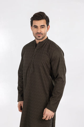 DARK GREEN KURTA