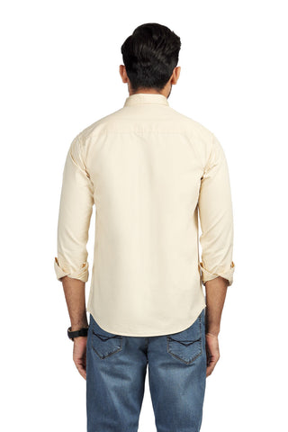 BEIGE CASUAL SHIRT