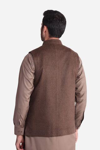 BROWN WAISTCOAT