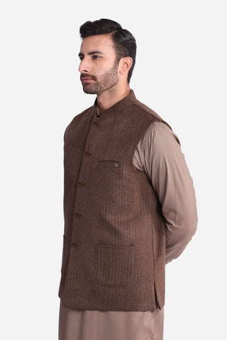 BROWN WAISTCOAT