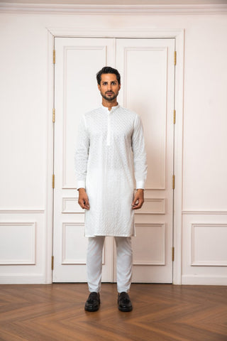 WHITE KURTA