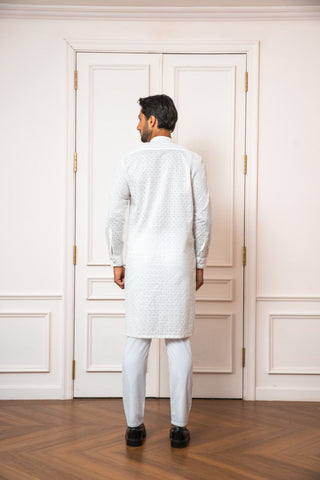 WHITE KURTA