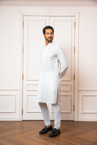 WHITE KURTA