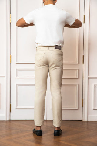 BEIGE BASIC 5 POCKET