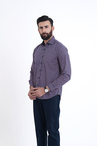 NAVY CASUAL SHIRT