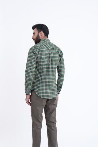 GREEN CASUAL SHIRT