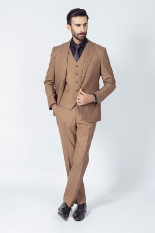 Khaki Suit 3SP4638-KHI