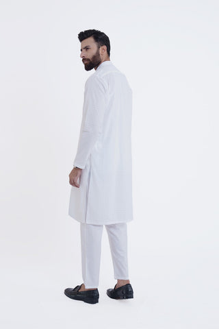 White Kurta KT240249-WT