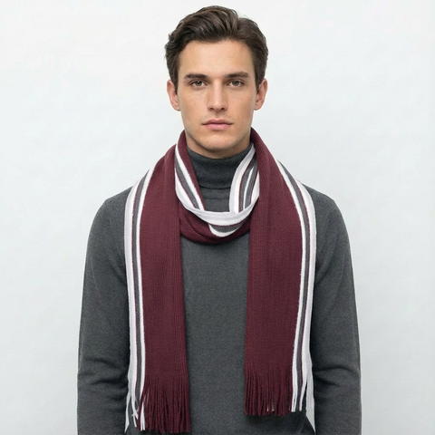 MAROON SCARF