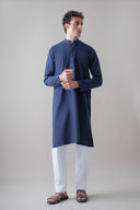 Navy Classic Kurta