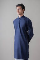 Navy Classic Kurta