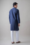 Navy Classic Kurta
