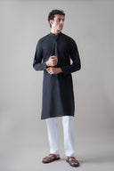 Black Classic Kurta