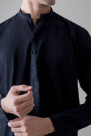 Black Classic Kurta