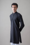 Black Classic Kurta