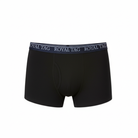 BLACK BOXER SHORT