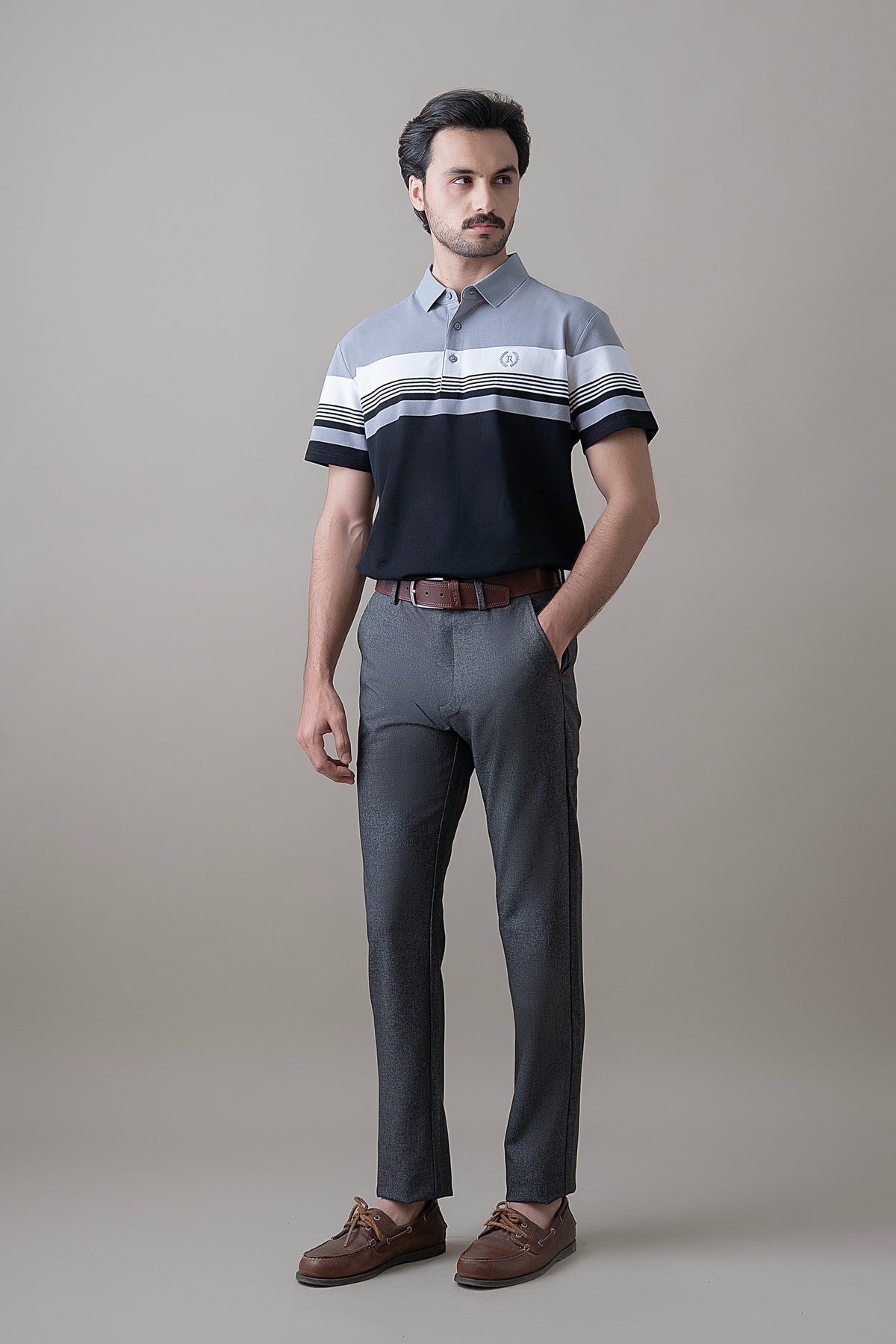Charcoal Grey Imperial Chino