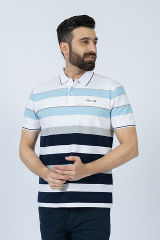 White Polo Shirt- CA05-WT