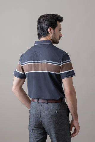 Charcoal Grey Imperial Polo