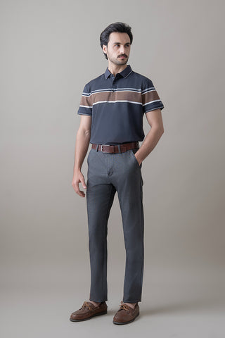 Charcoal Grey Imperial Polo