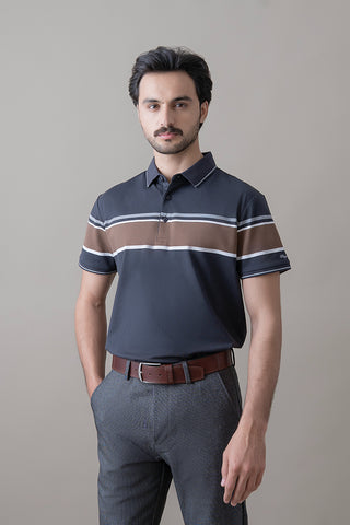 Charcoal Grey Imperial Polo