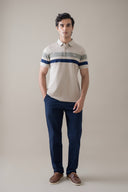 Beige Signature Polo