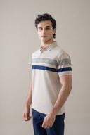 Beige Signature Polo