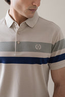 Beige Signature Polo