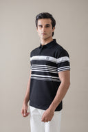 Black Refined Polo