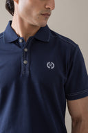 Navy Refined Polo