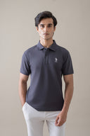 Charcoal Grey Signature Polo