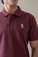 Maroon Refined Polo
