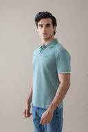 Light Green Refined Polo