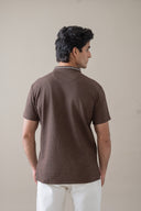 Dark Brown Signature Polo