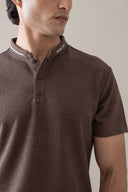 Dark Brown Signature Polo