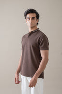 Dark Brown Signature Polo