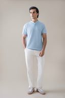 Sky Blue Signature Polo