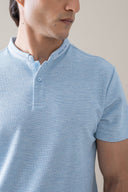 Sky Blue Signature Polo