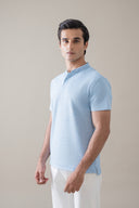 Sky Blue Signature Polo