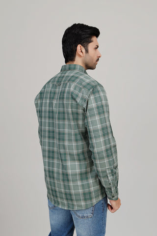 Light Green Casual Shirt